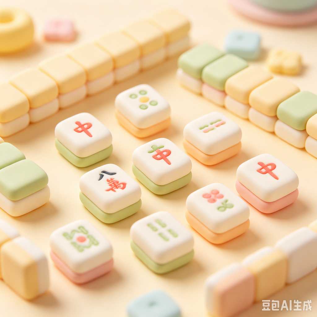 glitter mahjong set special