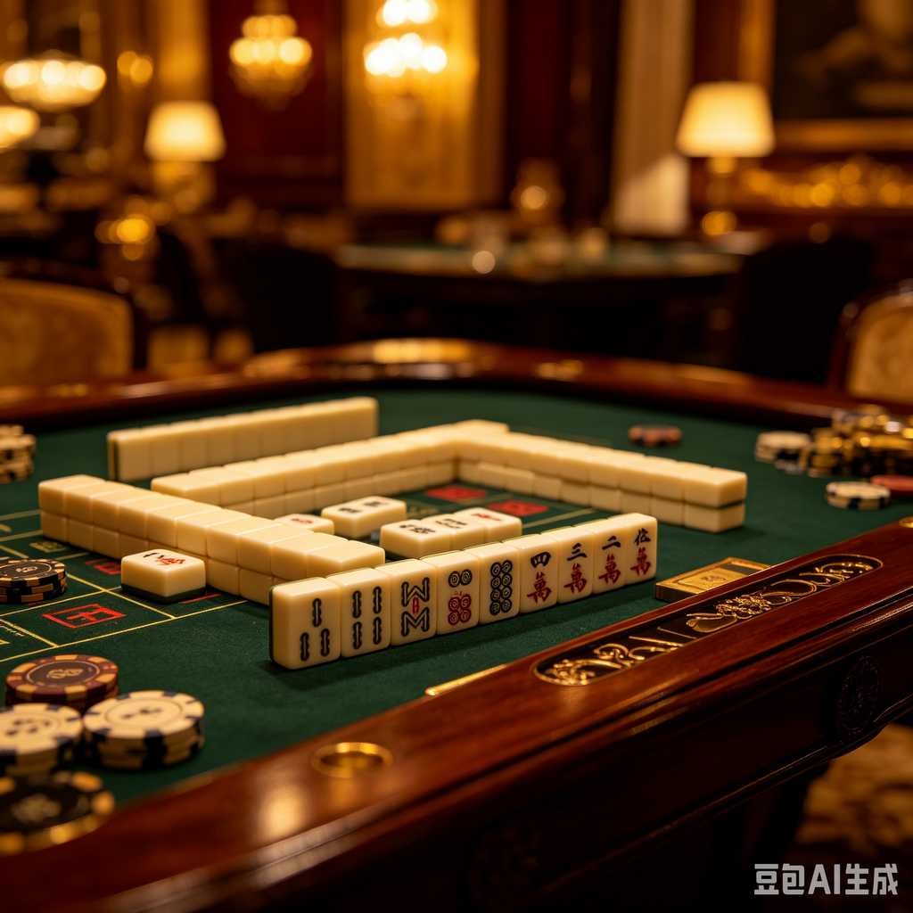 space saving mahjong game set